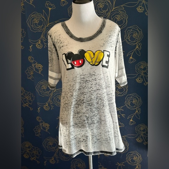 XL Juniors Gauze Minnie Mouse Tee - Picture 1 of 3
